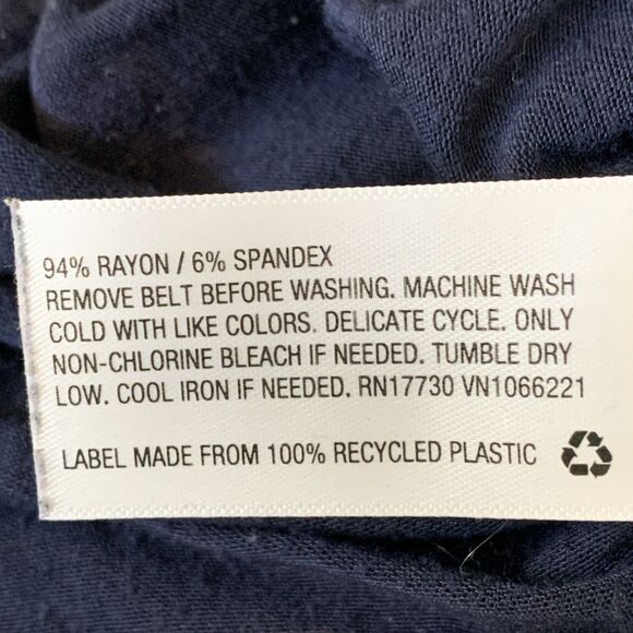 Isabel Maternity Maxi Dress Women's Flutter Short Sleeve Navy Blue Floral Large - Picture 15 of 15